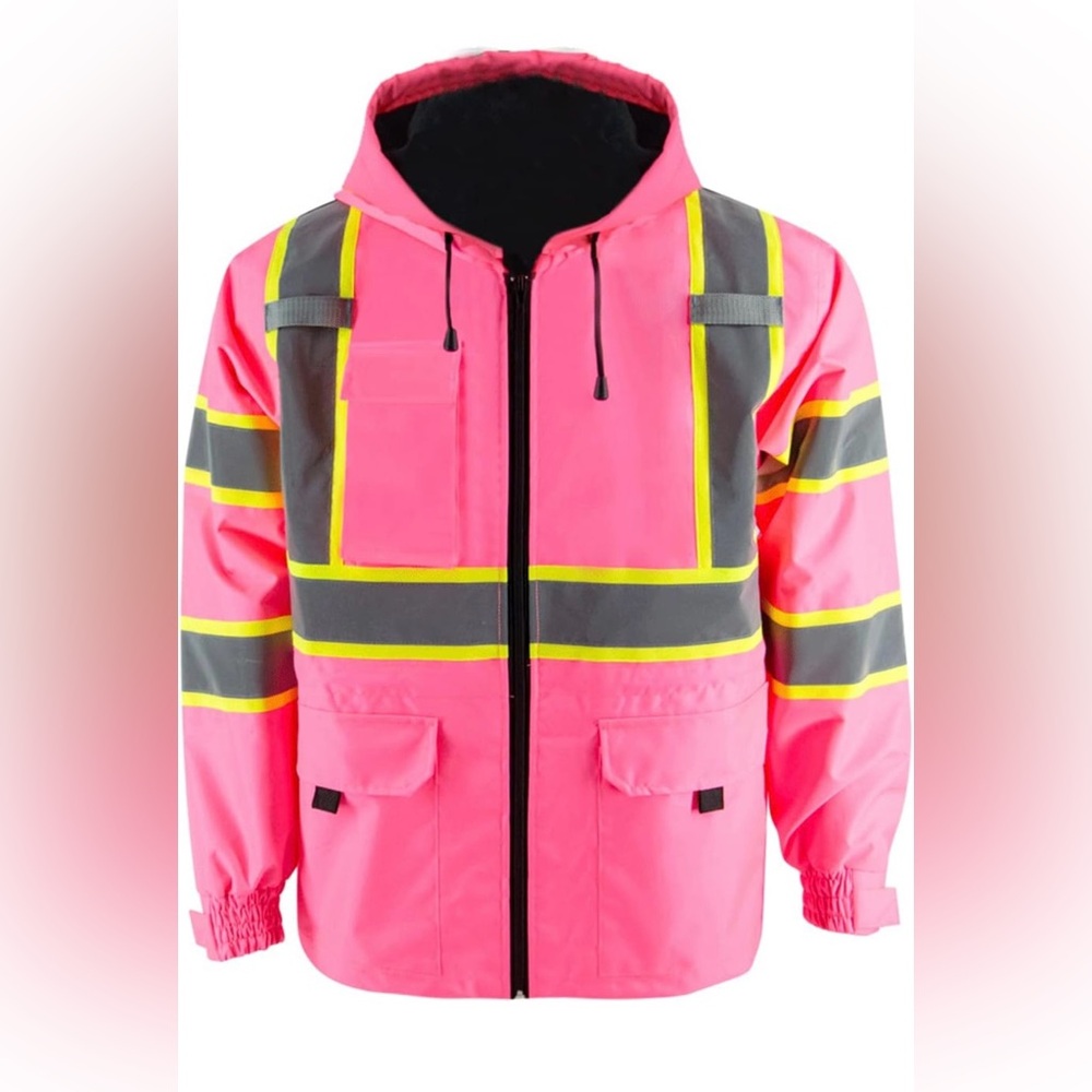 Hi-Viz Jacket w/fleece liner-Size 3X